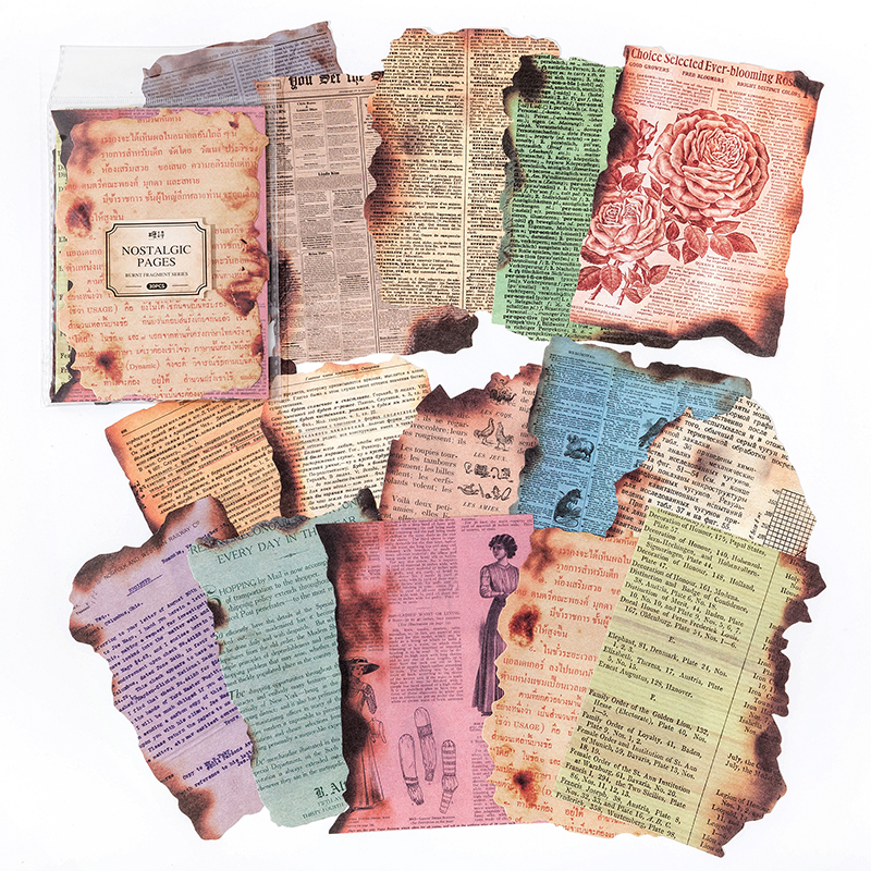30 Uds. De fragmentos de mapas de papel de Material Vintage, planificador diario basura decorativo, bricolaje, álbum de recortes, Collage, papel de fondo artesanal: Amarillo claro