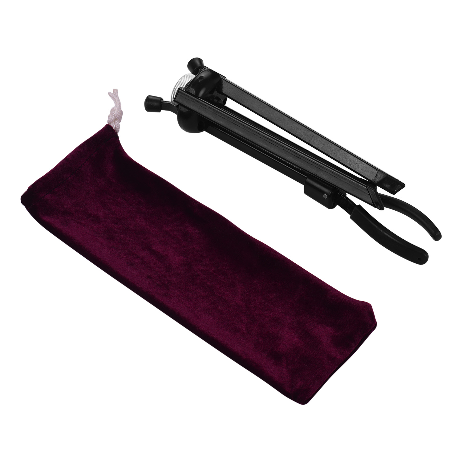 Portable Tenor Saxophone Stand Sax Floor Stand Holder Stainless Steel Foldable with Carry Bag: for alto sax