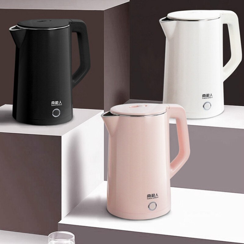 Large Stainless Steel Kettle Electric Water Automatic Home Garden Tea Kettle Thermal Jug Bouilloire Kitchen Utensils EB50SH