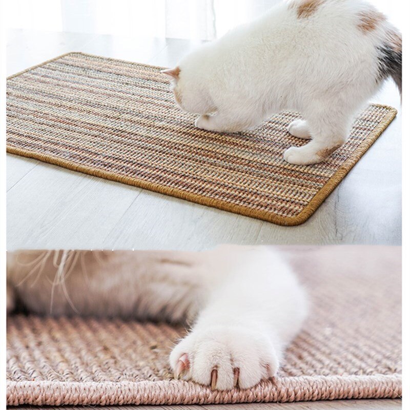 Drapak dla kota mata sizalowa pazur robić ostrzenia duży mata gniazdo odporna na zarysowania-odporna ochrona sofa kot materiały robić spania