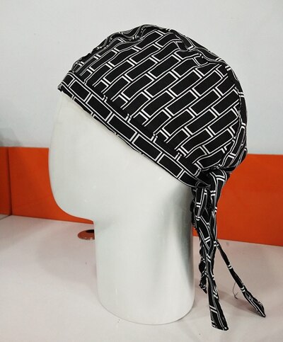 Miesten ja naisten ruokahygienia kokki korkki ravintola pölytiivis keittiö ruokala sushikokki työhattu: 8