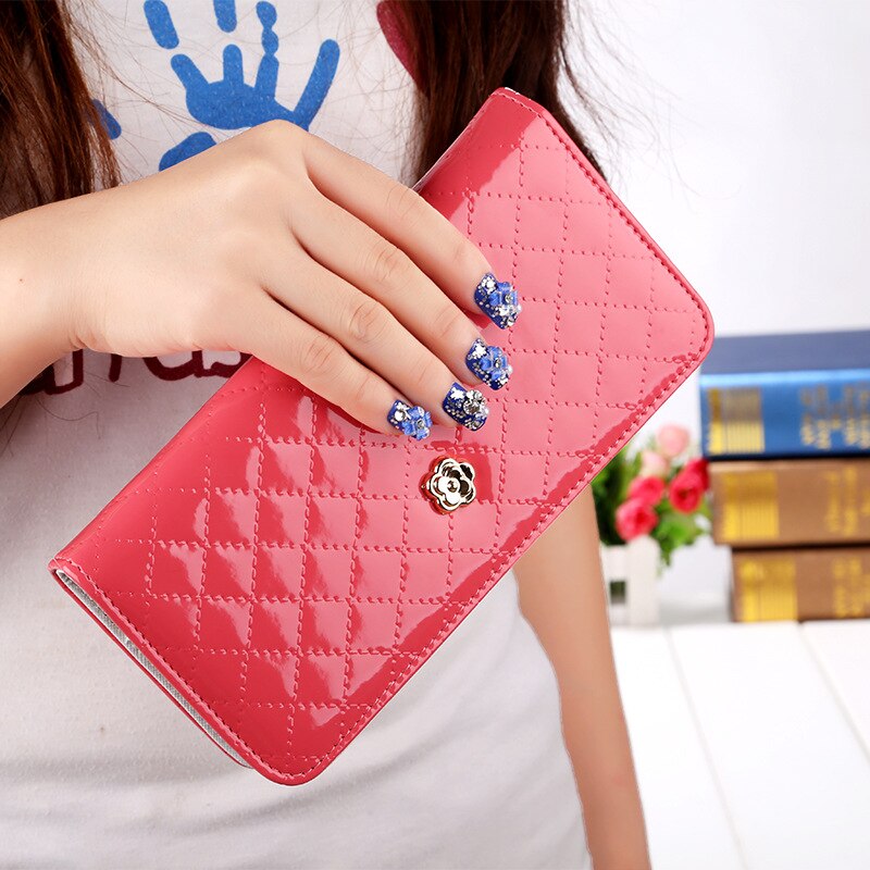Frauen brieftasche langen Krone damen praktisch tasche damen pu kupplung tasche Stern mit der Hand Gurt Tasche mehrere farbe 578
