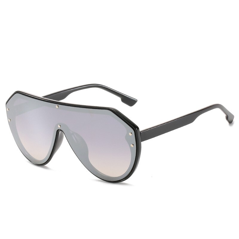 Outdoor Sunscreen sunglasses Large frame One-piece sunglasses Anti-UV 400 Cycling travel beach climbing hiking sunglasses: 06