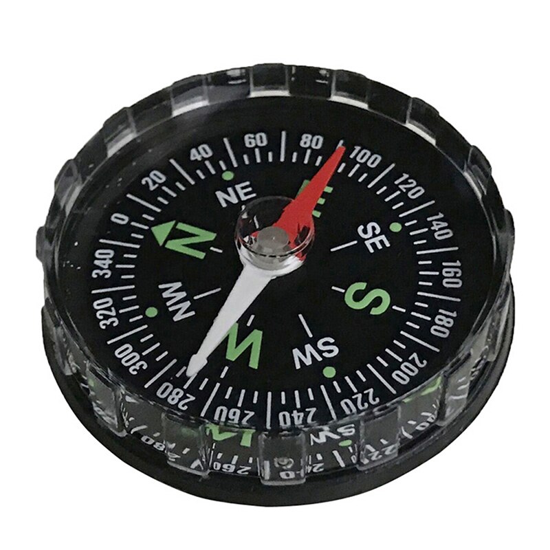 1PC Portable Mini Precise Compass Practical Guider for Camping Hiking North Navigation Survival Button Compass