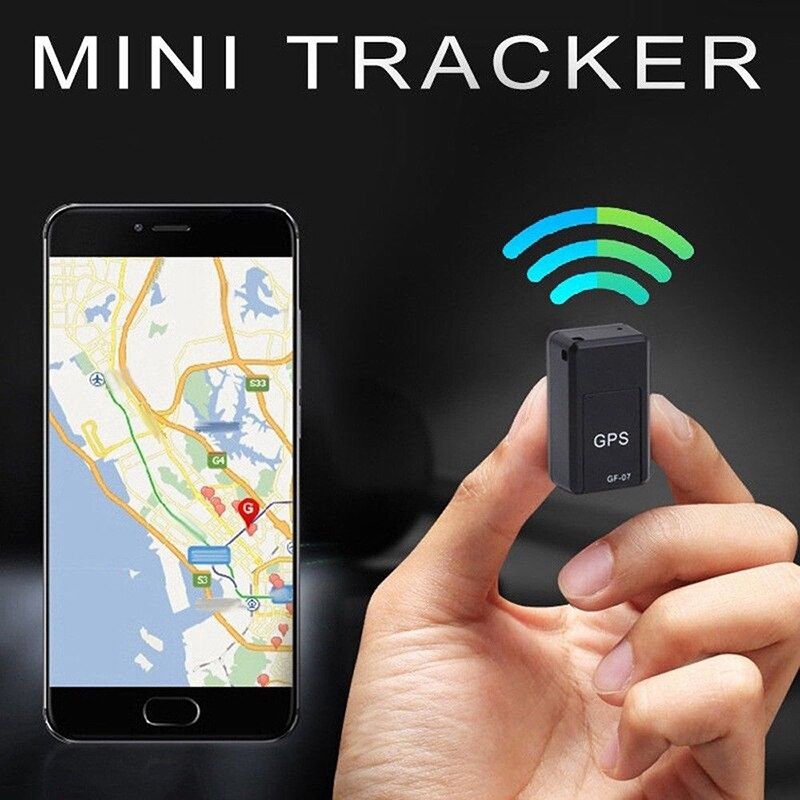 Czarny mini GPS mikro lokalizator mini lokalizator alarm antykradzieżowy magnetyczny dla samochodu/osoby monitor lokalizacji lokalizator GPS system