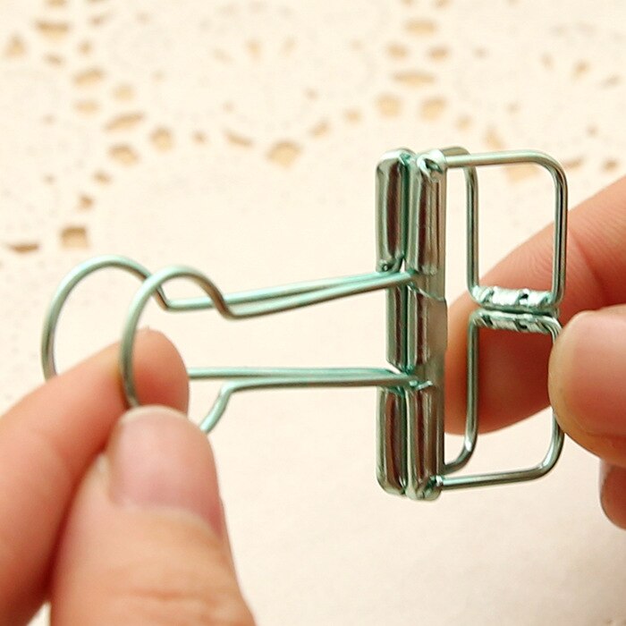 Clips De Papel para sujetar fotos, Clips huecos para sujetar fotos, accesorios De oficina, Clips Wonder, accesorios para Bureau medianos para