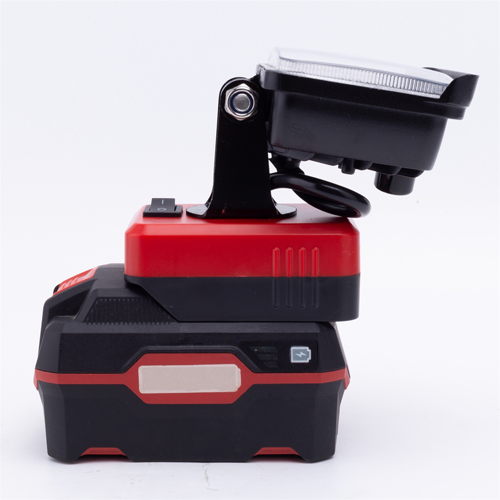 Lampe de travail LED sans fil pour Lidl Parkside X20V Team, batterie Li-ion, lampe d'extérieur Portable (batterie non incluse)