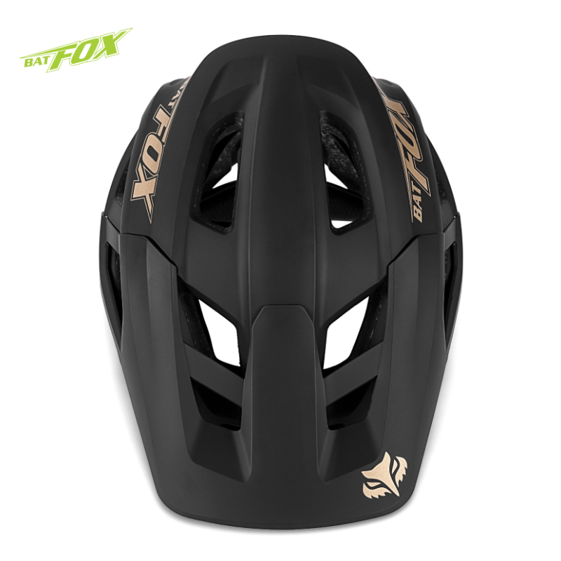 BATFOX Neuer Fahrradhelm, Schutzbrille, Komfortfutter, verstellbar, für Berg Straße, Radfahren, Sicherheitshut, Herren und Damen, MTB, Fahrradhelme