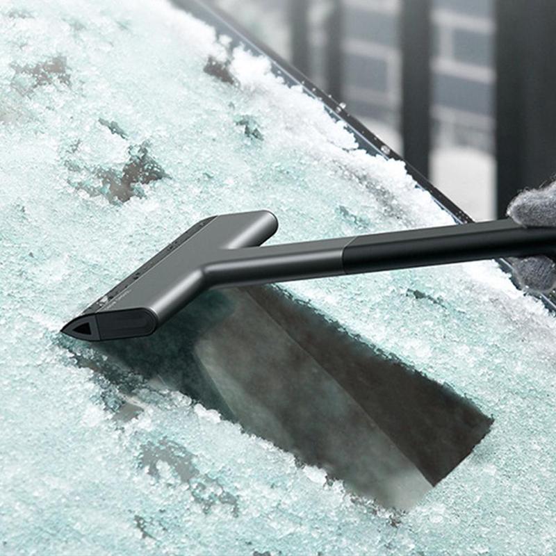 Portable Car Windshield Ice Scraper Ice Break Glass Brush Quick Cleaning Remover Tool Auto Window Winter Brush Shovel