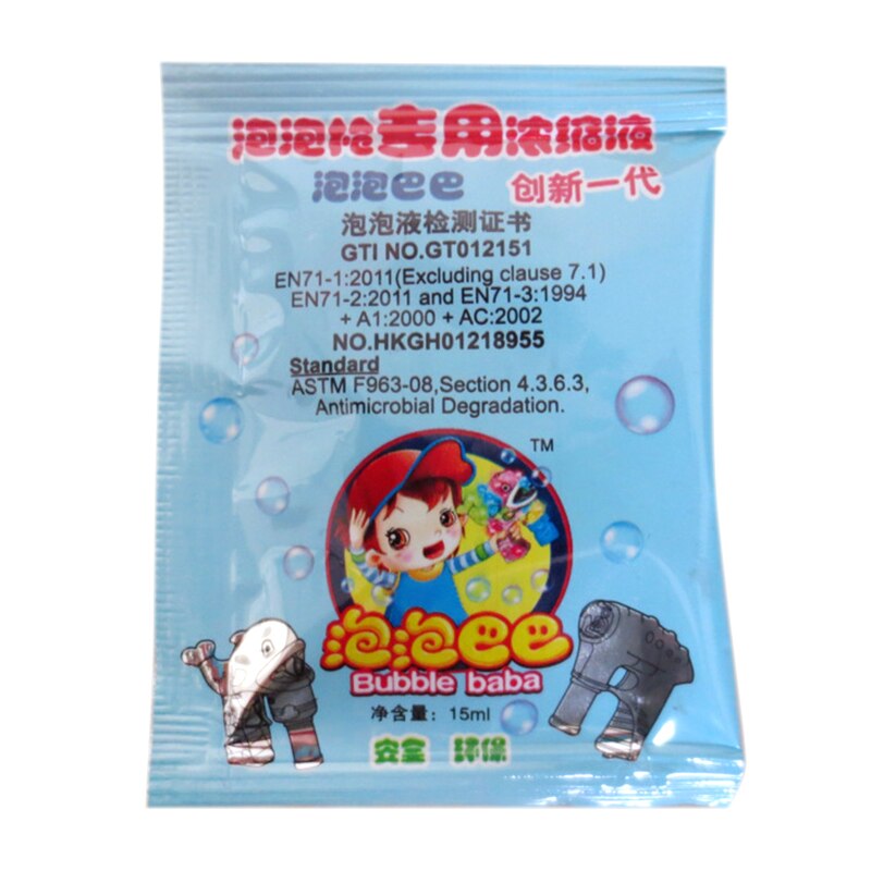 1/2pcs Bubble Concentrate Non-toxic Children's Favorite, Easy To Operate, Suitable For All Kinds Of Bubble Sticks