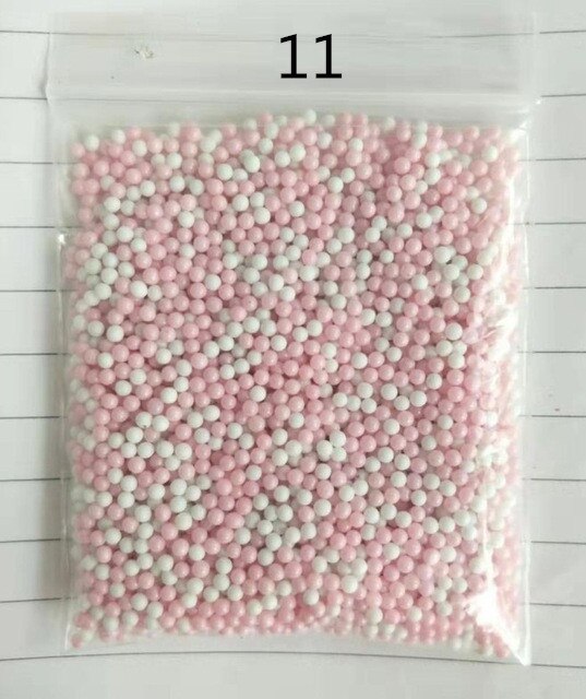 Mini Beads Ball For Clay Additives DIY Decoration Filler Sprinkles Supply Charms Accessories Toys: 8