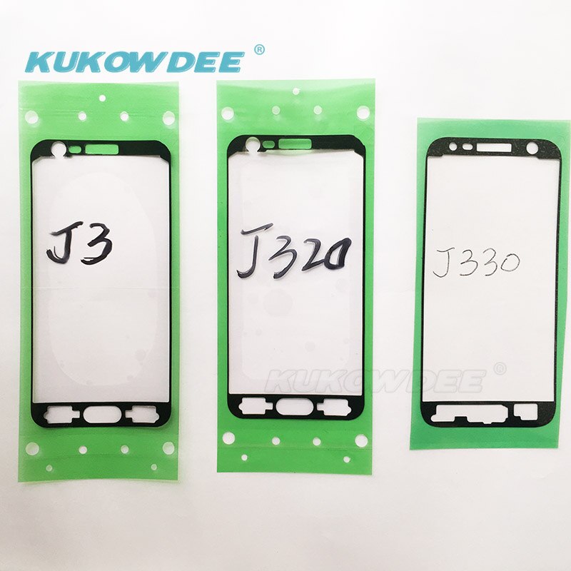 5 piece J1 J2 J3 J330 J3pro Replacement LCD Bezel Frame Sticker For Samsung Galaxy A3 A5 A7 A8 A9 Frame Glue Sticker Adhesive