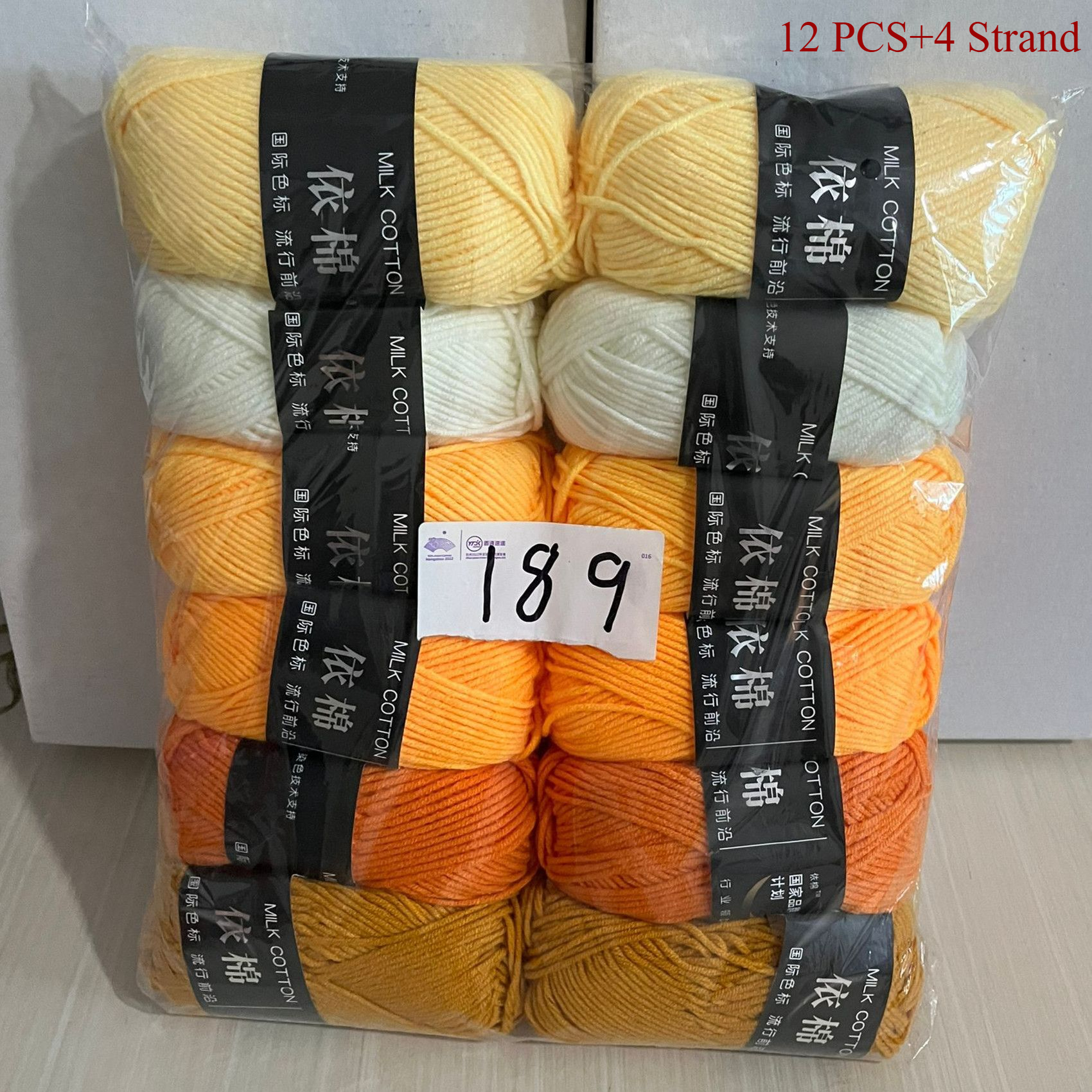 12 pièces fil volumineux Crochet ensemble Viscose mélange fil pour tricot à la main écharpe laine épaisse tricot bricolage coton Crochet fil: Violet