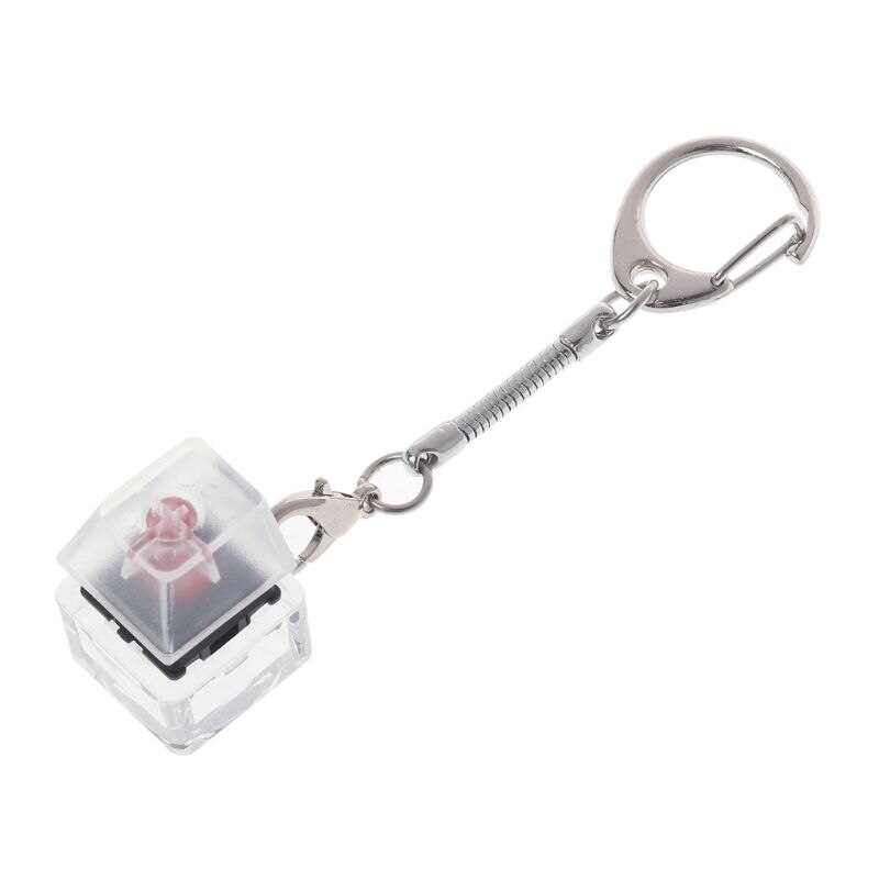 Gateron MX Switch Mechanical Switch Keychain For Keyboard Switches Tester Kit Without LED Light Toys Stress Relief: Gateron MX Red