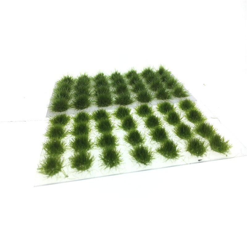 5-8mm Statische Gras Pulver Rasen Beflockung Nylon Spielzeug Modell Szene Machen Mitte Grün einfarbig Diorama Sand Tabelle Simulation Anlage