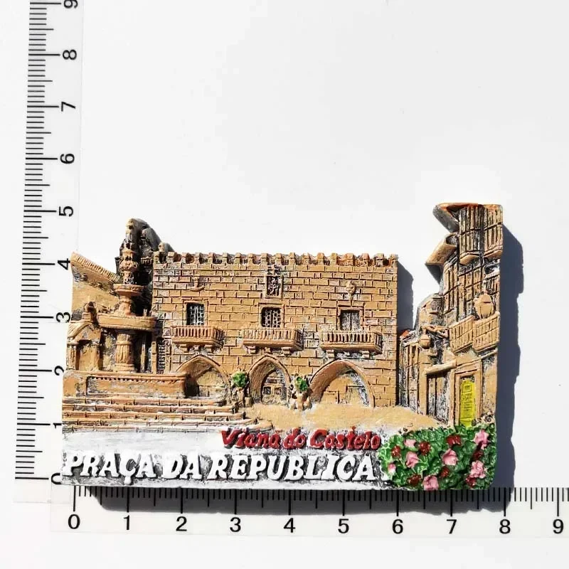 Spaans Koelkast Magneten Toledo La Catedra Kathedraal Malaga Montserrat Magnetische Koelkast Stickers Toeristische Souvenirs Idee: Donker Kaki