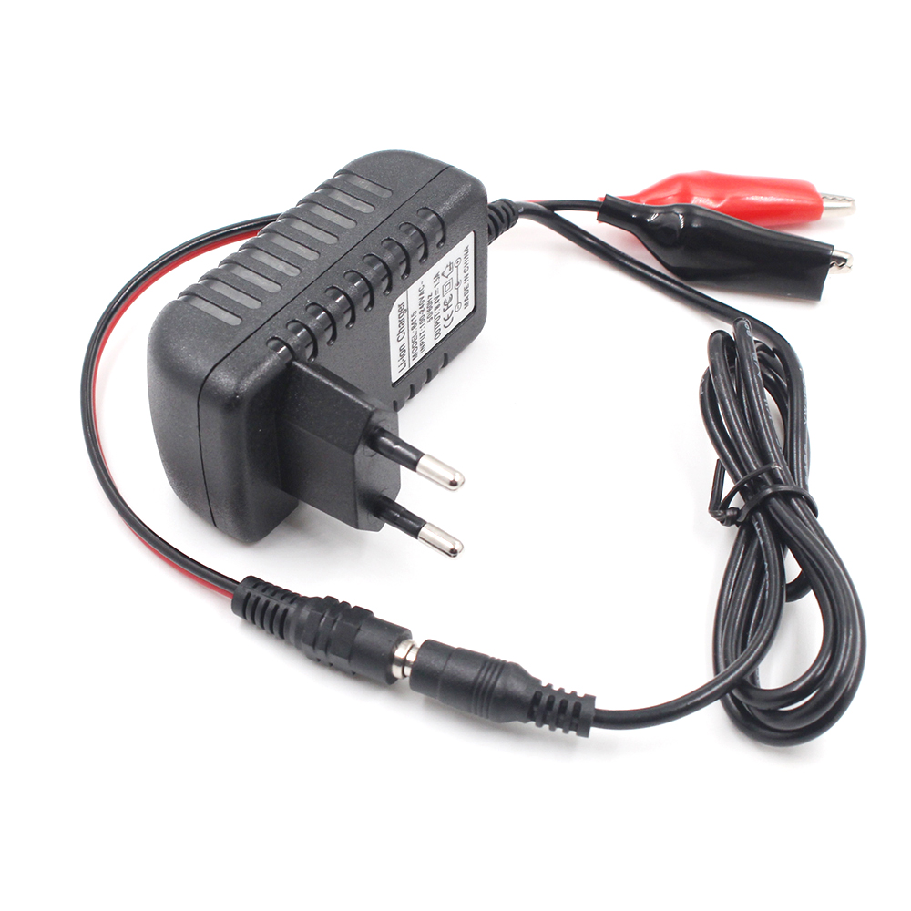 18650 akumulator litowy wielokrotnego ładowania ładowarka dla 1 2 3 4 ciąg litu 4.2V 8.4V 12.6V 16.8V 21V 25.2V 29.4V 1A 2A z klipsem