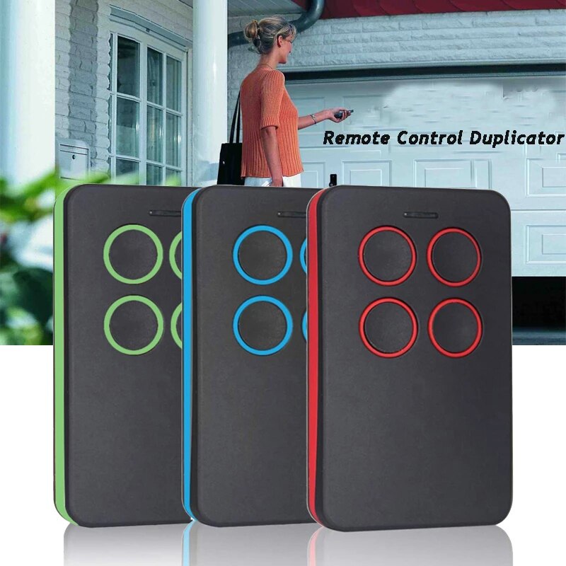 Door Remote Control Garage Remote Garage Command Handheld Transmitter 433mhz