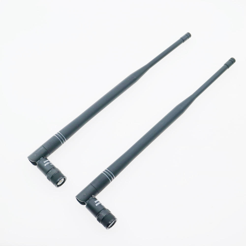 2 Stks/partij Bnc Antenne Voor Shure Ua820 Ulx Slx Qlx Glx Pgx Sennheiser G2 G3 G4 Draadloze Ontvanger Bajonet Antenne 400-900Mhz: green