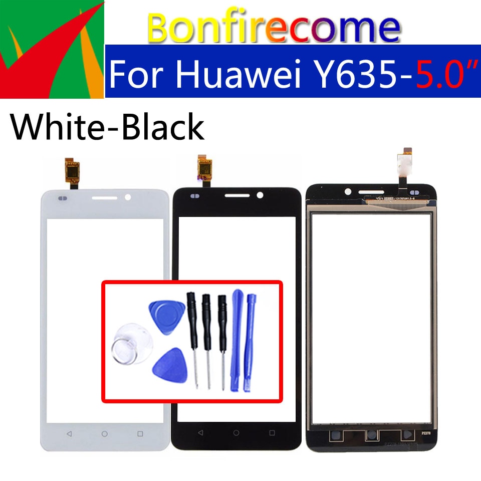 5.0&quot; Touchscreen For Huawei Y635 Touch Screen Sensor Digitizer LCD Display Glass Lens Panel Replacement