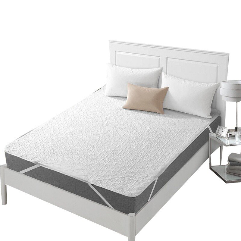 Waterproof Mattress Protector Queen Size Mattress Cover Summer Sleeping Mat Mattress Pad with Elastic Band