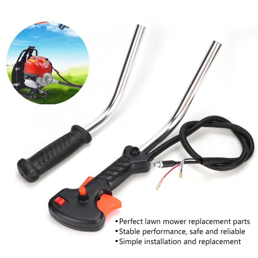Shoulder Carrying Mower Control Handle Throttle Switch Replacement Accessories Lawn Mower Parts Lawn Mower Handle