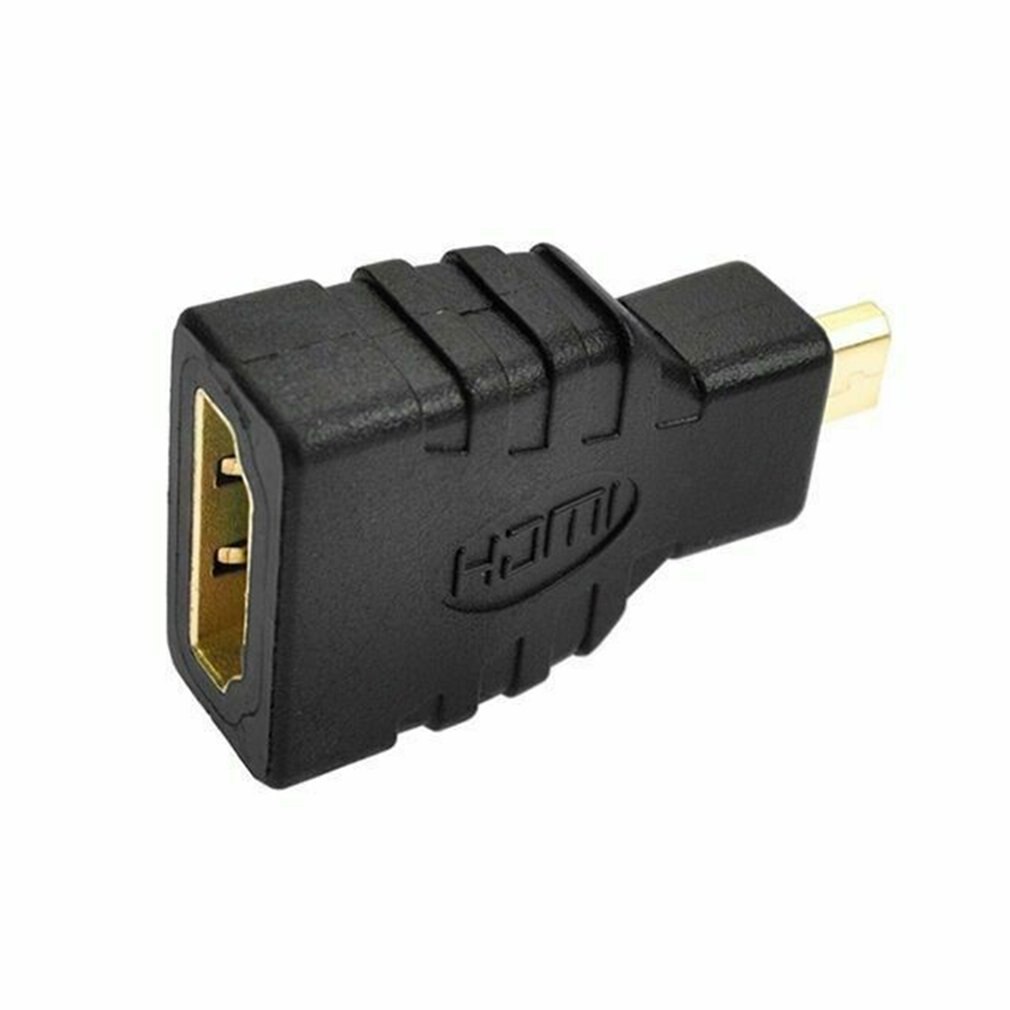 Micro-Hdmi Naar Hdmi Adapter Vergulde 1080P Micro Hdmi Male Naar Standaard Hdmi Voor Raspberry Pi 4 Model B Model