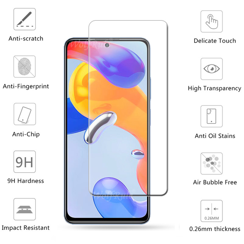For Xiaomi Redmi Note 11 Pro 5G Glass For Redmi Note 11 Pro 5G Tempered Glass Screen Protector For Redmi Note 11 Pro Lens Glass