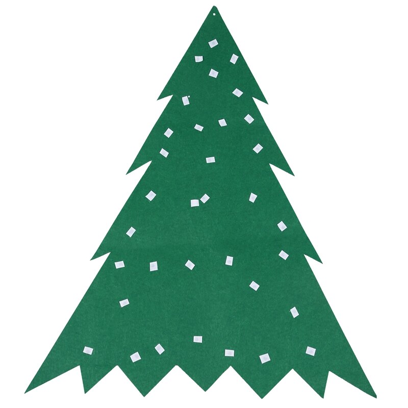 Felt Christmas Tree for Kids 95cm Diy Christmas Tree with Toddlers 32Pcs Ornaments for Children Xmas Hanging Home Door