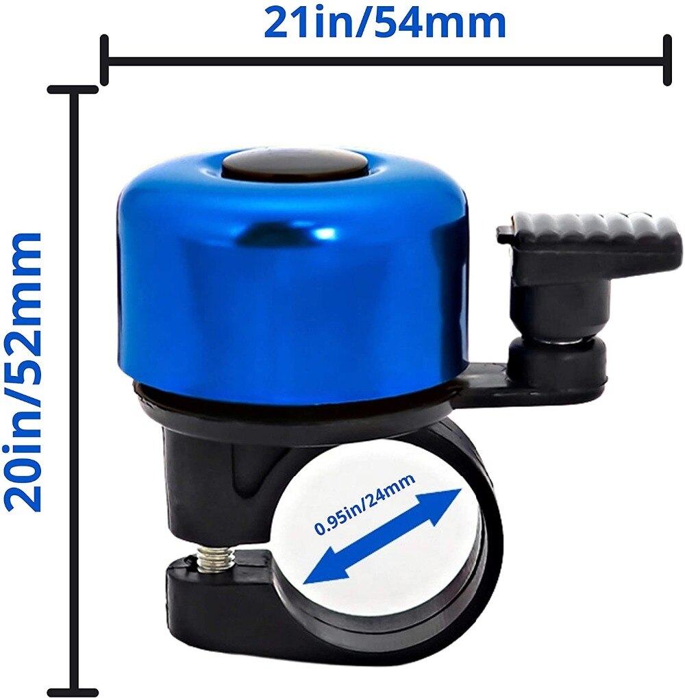 Horn Sound Alarm For Safety Cycling Bicycle Bell Alloy Mountain Road Bike Handlebar Aluminum Alloy Bicycle Call Bike Accessories