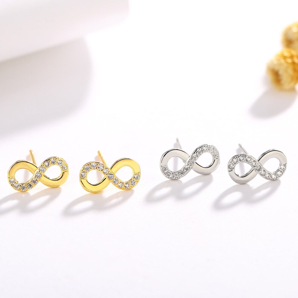 925 Sterling Zilver Infinity Hart Ketting voor Vrouwen Meisjes Liefde