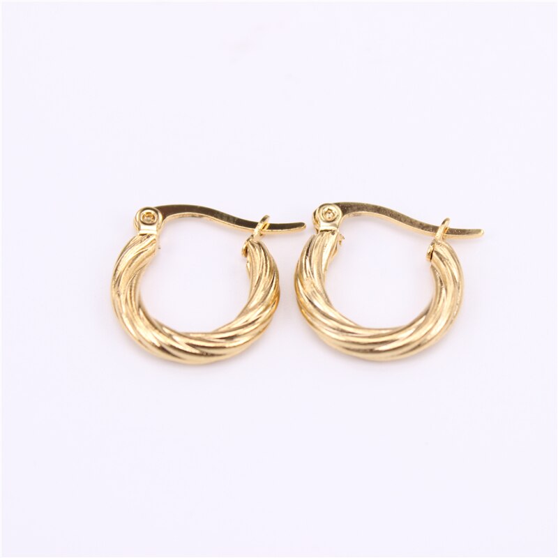 Exquisite and cute gold/silver color Student 15mm 24mm 35mm LH888: gold color15mm