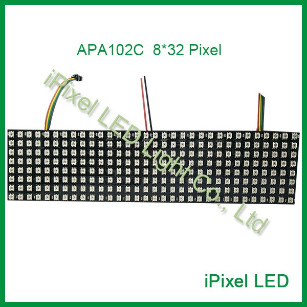 DC5V 256 Pixels rgb led Matrix apa102 LED Digital Flexible Panel Light