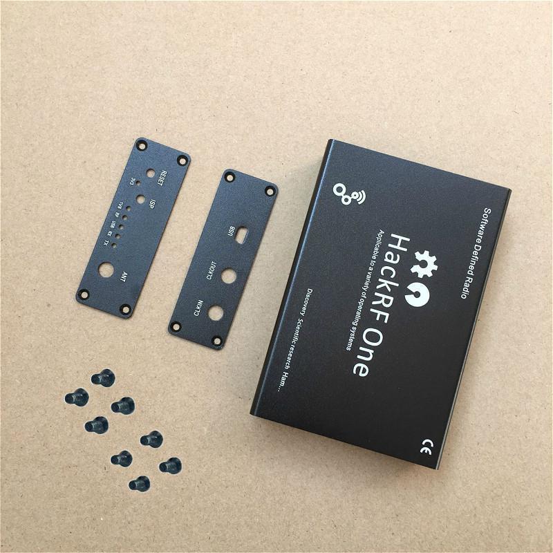 Zwarte aluminium behuizing voor hackrf one sdr: Default Title