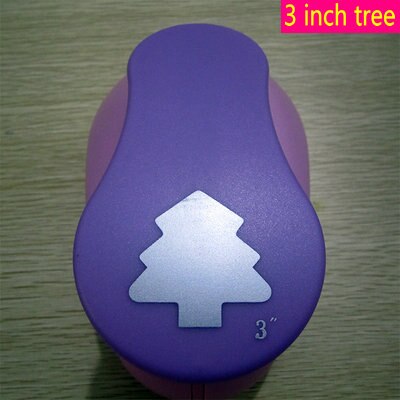 3 inch (about 6.7cm) tree paper punches scrapbook cutter eva punch crafting punches troqueladora de papel