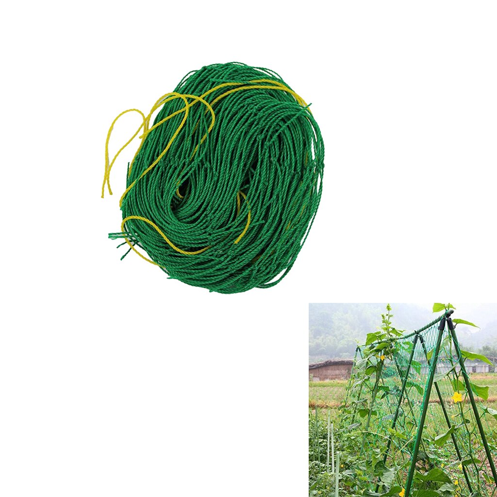 Nylon Trellis Netting Net Support For Climbing Plants Vine Easy To Install