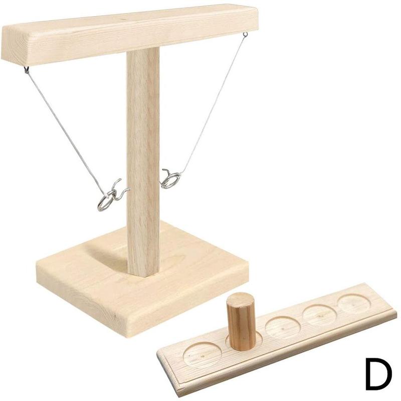 Party Toys Leisure Industrial Style Bar Drink Shop Hooks Interactive Game For Bars Fast-paced Wooden Home Handmade H4X5: D