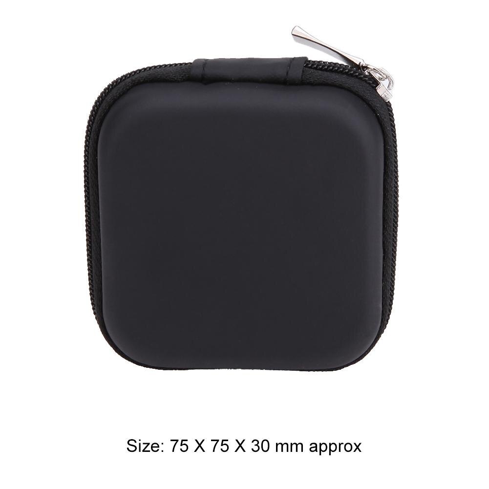 1Pcs EVA Storage Case For Earphone EVA Headphone Case Bag Container Cable Earbuds Storage Box Pouch Bag Holder