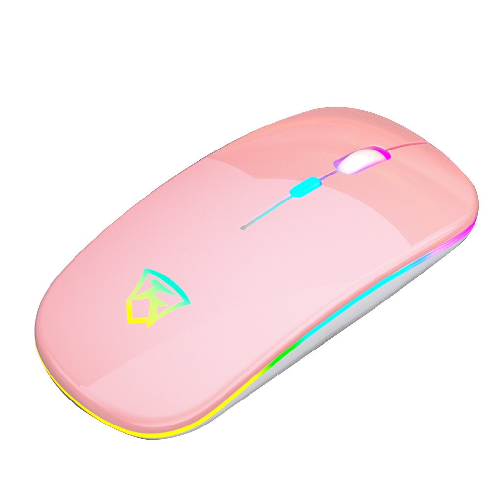 Mouse Wireless Silent LED Backlit Mice USB Optical Ergonomic Gaming Mouse PC 1600DPI 2.4GHz Computer Mouse For Laptop PC: NO.2