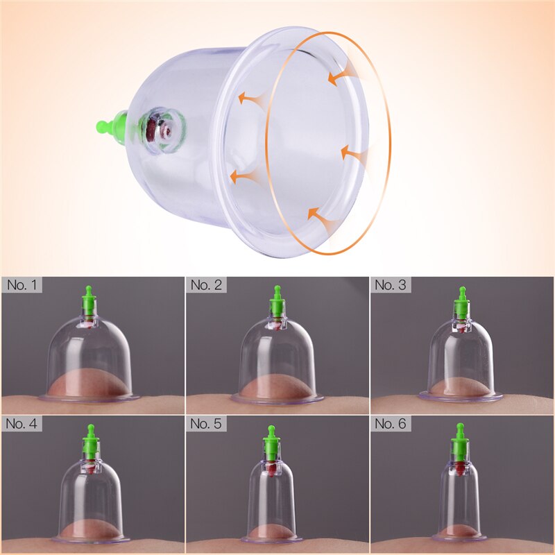 Soins de santé chinois Relaxation du corps ensemble de Massage sain soulager la Fatigue appareil de Massage thérapie courbe pompes d'aspiration