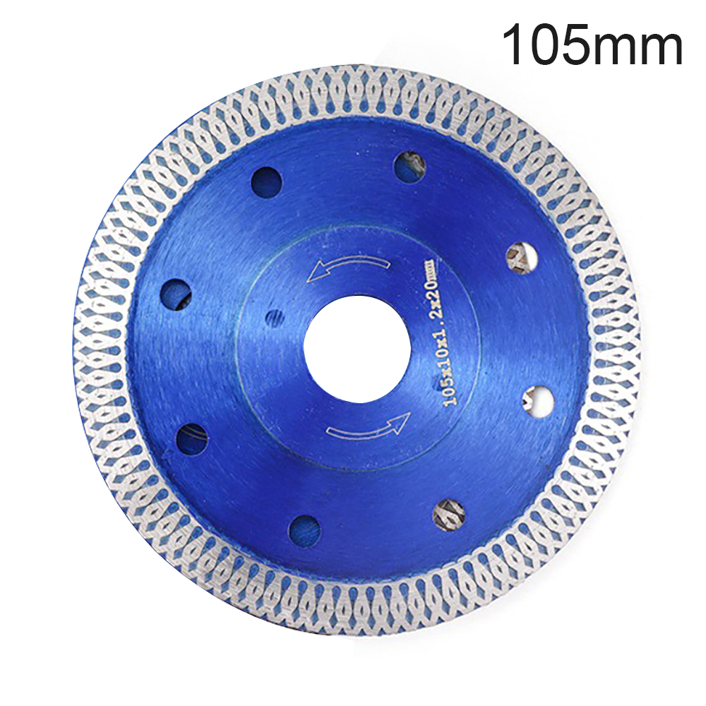 105/115/125Mm Wave Stijl Diamant Zaagblad Voor Porseleinen Tegel Keramische Droog Snijden Agressieve Disc Marmer graniet Steen Zaagblad: 03