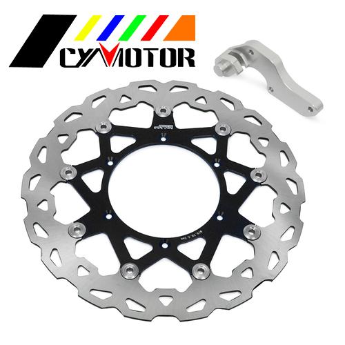 320MM Motorcycle Floating Brake Disc Bracket For YAMAHA WR 125 250 250F YZ250 250F WR400F YZ400F WR426F YZ426F WR450F YZ450F