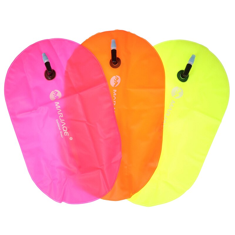 1pc pvc svømning bøje sikkerhed lufttør bugsering taske flyde oppustelig signal drift taske