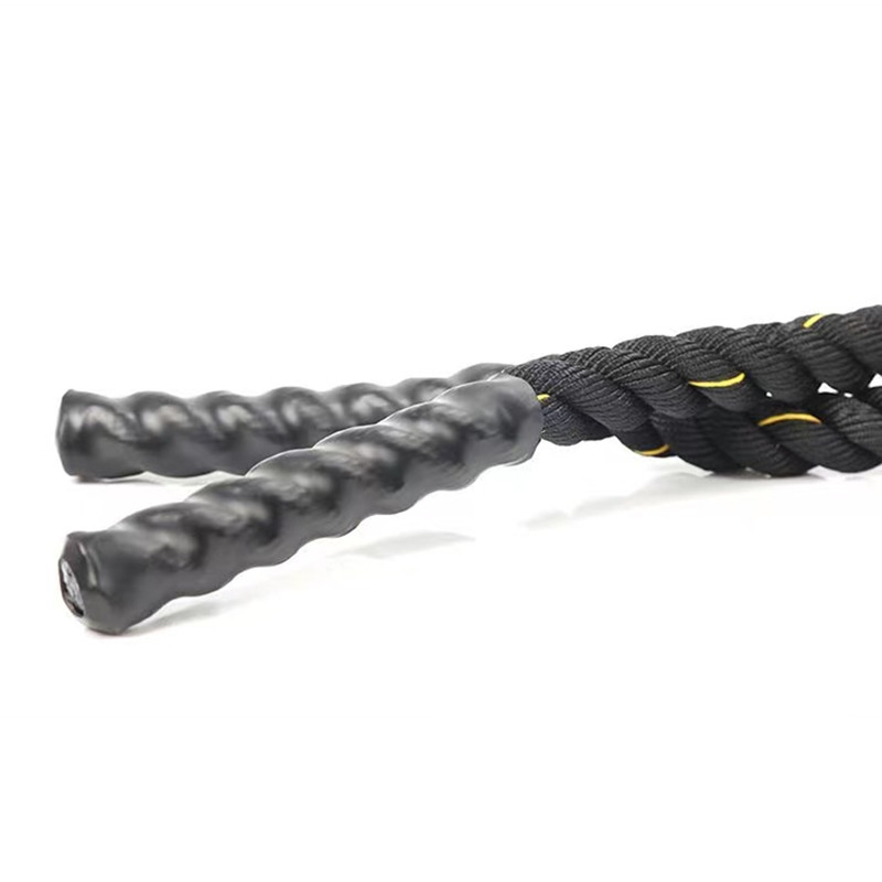 Weighted jump rope fitness studio outdoor home fitness exercise physical training combat rope combat strength training fitness rope