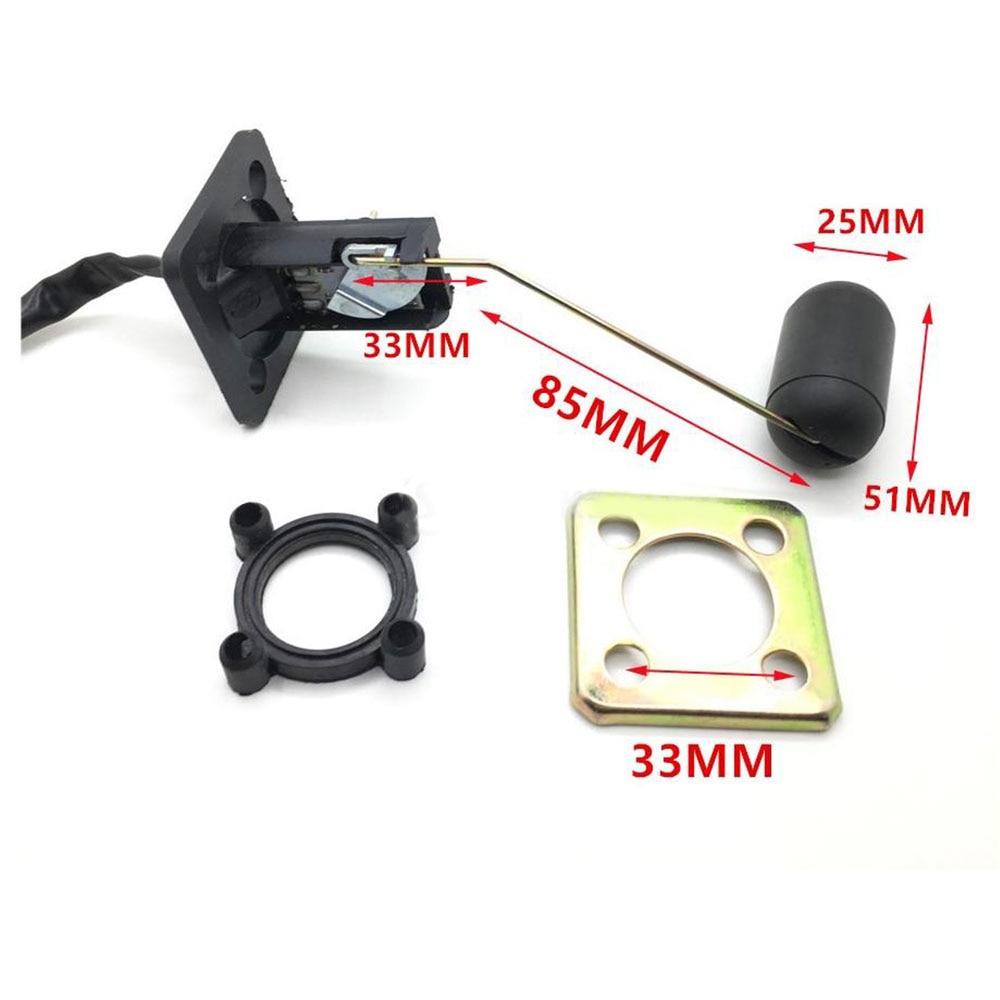 Motorcycle Refit Part Moped Princess Scooter Fuel Tank Sensor Chinese Motorbike Oil Float Gauge Fuel Level Sensor