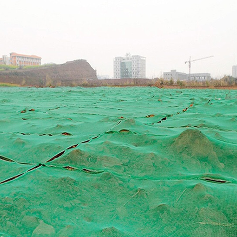 Newly 4*5M 2-Pin Green Dust-Proof Net Construction Site Cover Earth Net Environmental Shading Net And Green Net