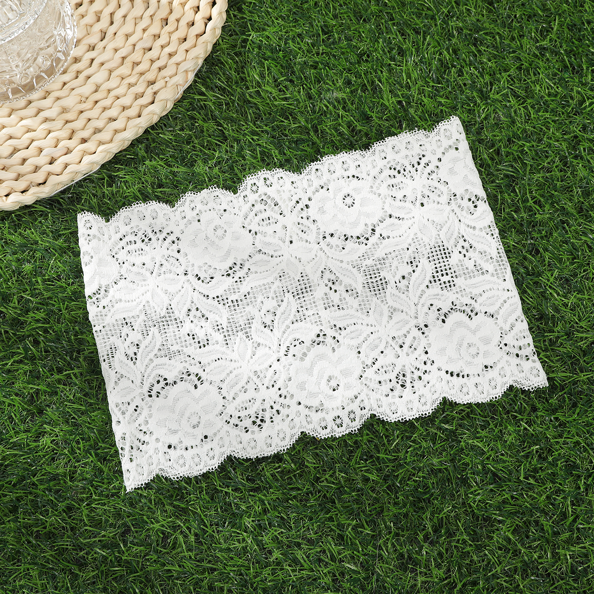 Sport Hoofddeksels Vrouwen Tulband Bandana 'S Meisje Mode Haarband Boho Zachte Haarband Tulband Rekbare Kanten Brede Band Hoofdband: Sky Blue