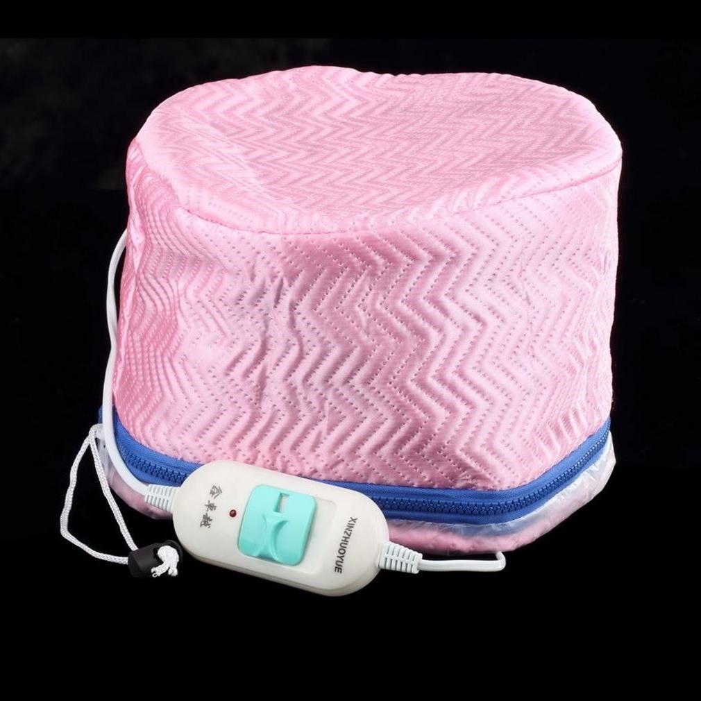 Electric Hair Thermal Beauty Steamer SPA Nourishing Hair curler stright Care Cap Styling Tool Adjustable temperature heating cap