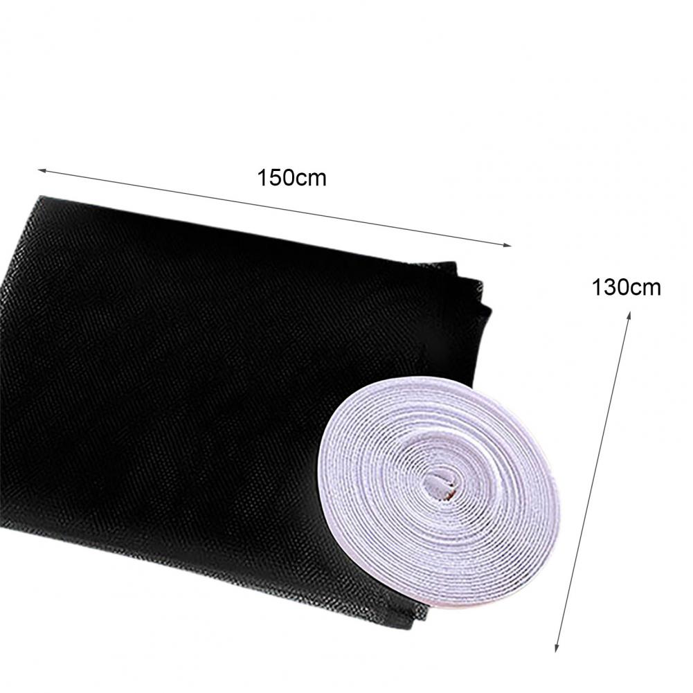Self-adhesive Translucent Mesh Window Net Screen Black Window Netting Against Mosquitoes