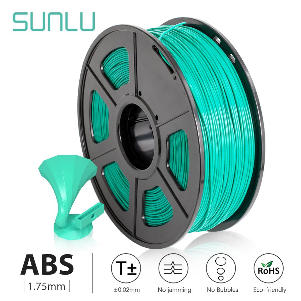 Sunlu 1Kg 1.75Mm Abs Filament Plastic Extrusie Machine Lijn Magnetische Filament Voor 3d Printer Abs Filament Extruder Gratis: grass green